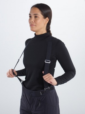 Black Women's Black Yak Comfort Belts | XJ3DM134