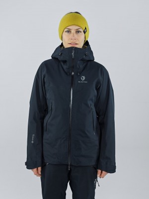 Black Women's Black Yak Thulagi Gore-tex 3l Pro Shell Jackets | PB9LJ260