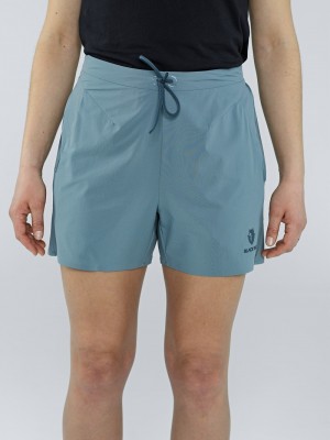 Blue Women's Black Yak Caracu Superlight Outdoor Shorts | EZ8BY300