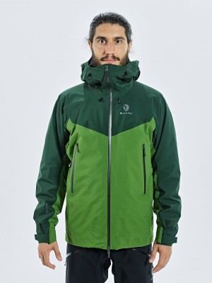 Green Men's Black Yak Thulagi Gore-tex 3l Pro Shell Jackets | GG2AH286