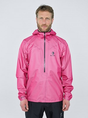 Pink Men's Black Yak Javari Gore-tex 3l Active Shell Jackets | QV2QQ671