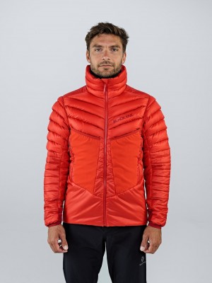 Red Men's Black Yak Bakosi G2 Hooded Hybrid Jackets | WZ8FE110