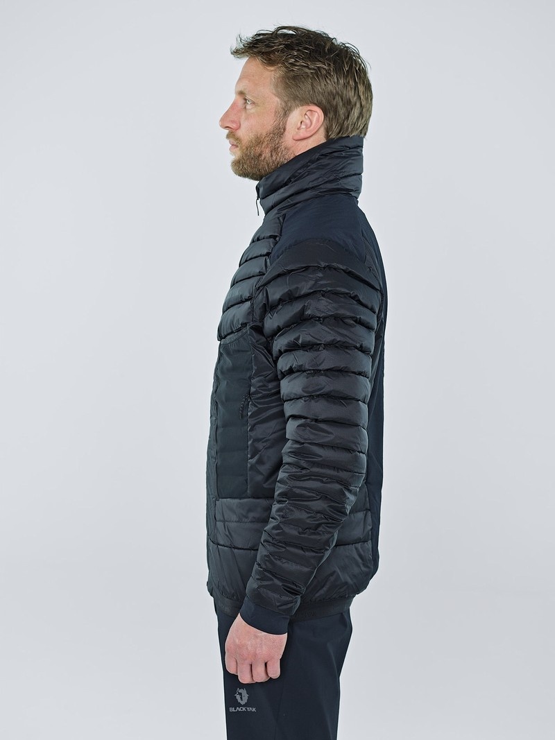 Black Men's Black Yak Bakosi G1 Jackets | BS7OJ488