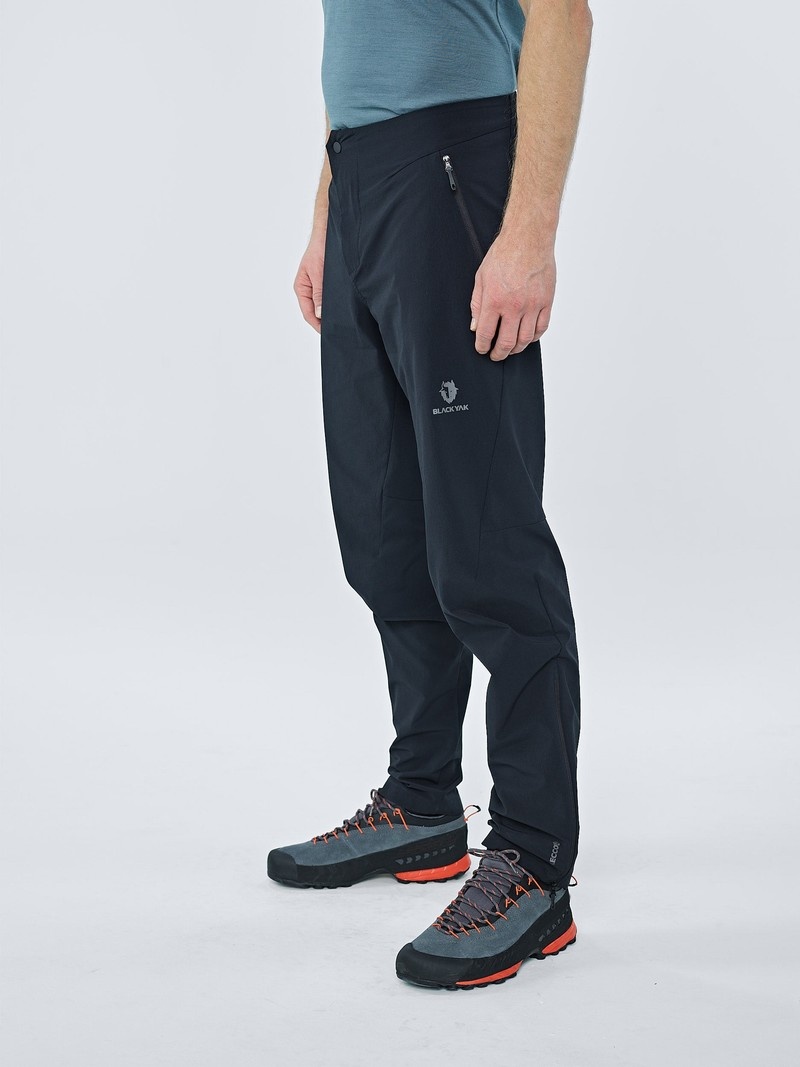 Black Men's Black Yak Dangi Outdoor Pants | BE1DZ564