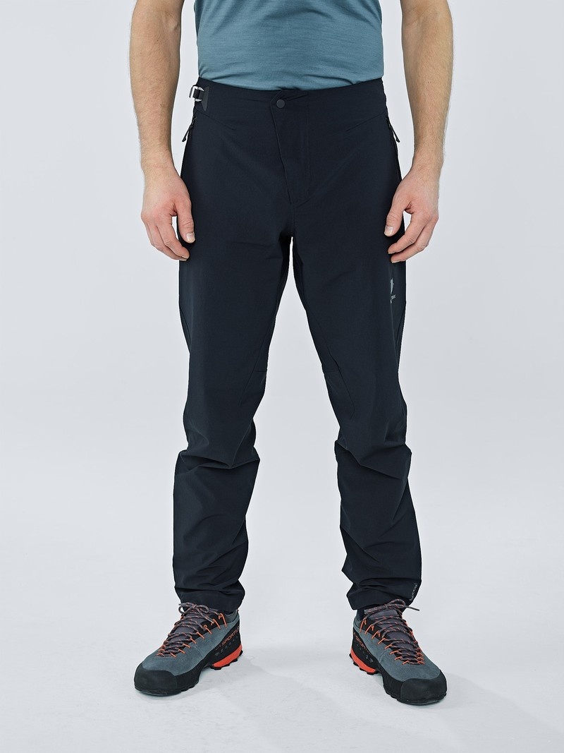 Black Men\'s Black Yak Dangi Outdoor Pants | BE1DZ564