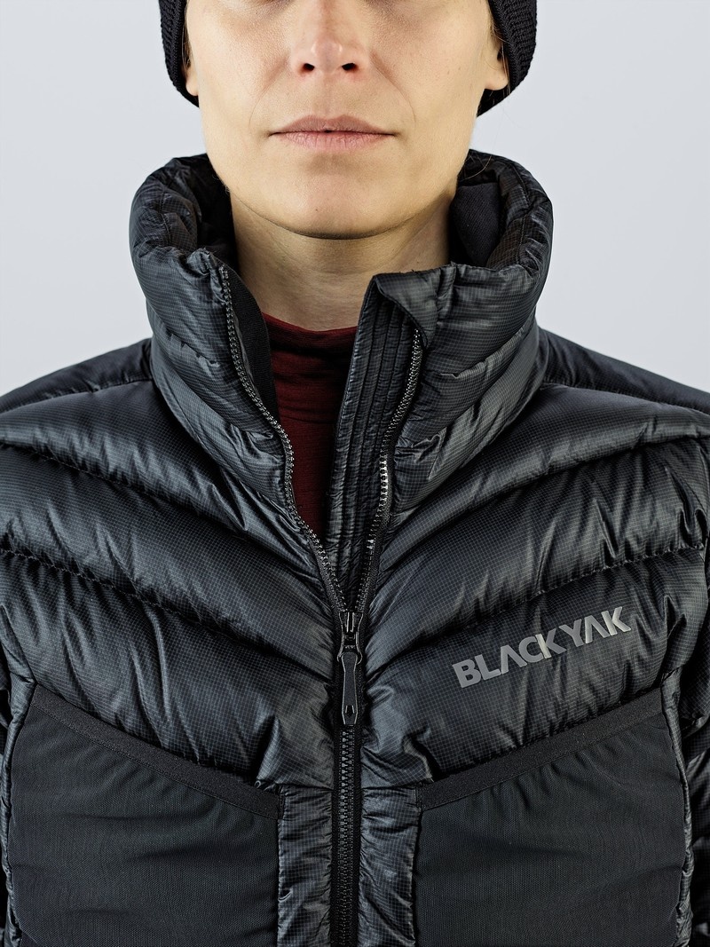 Black Women's Black Yak Bakosi G2 Hooded Hybrid Jackets | TF0IX583