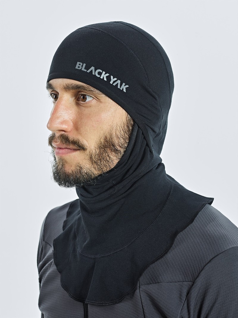 Black Women's Black Yak Chago Fleece Balaclava | VN4LO058