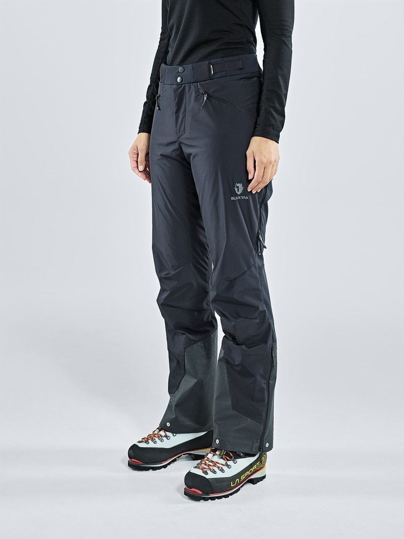 Black Women's Black Yak Saltoro Hybrid Skitouring Pants | PL7JV042