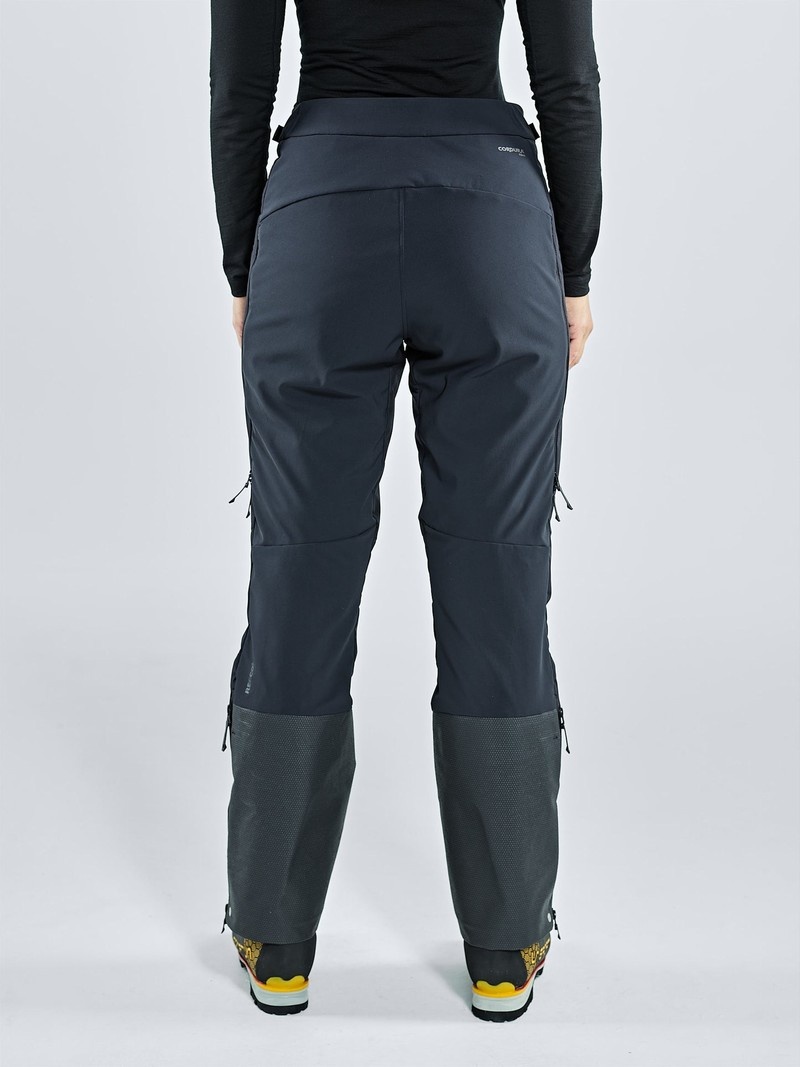 Black Women's Black Yak Saltoro Hybrid Skitouring Pants | PL7JV042