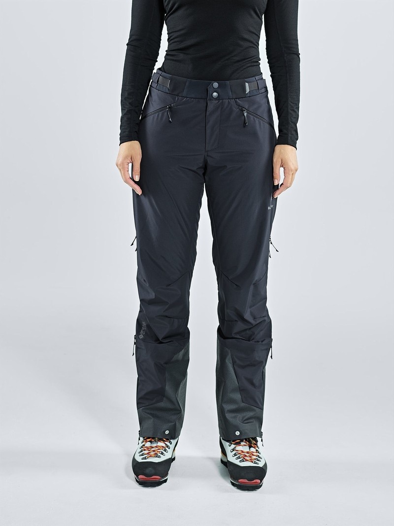 Black Women\'s Black Yak Saltoro Hybrid Skitouring Pants | PL7JV042