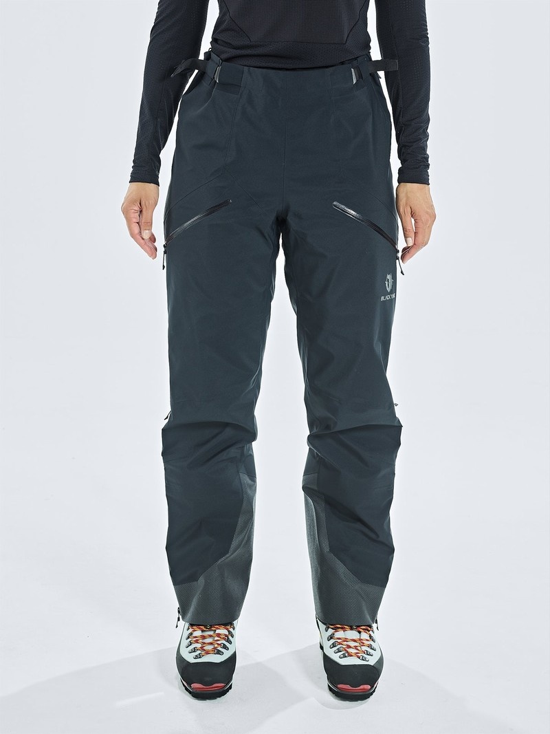 Black Women's Black Yak Thulagi Gore-tex 3l Pro Shell Pants | IA6GS234