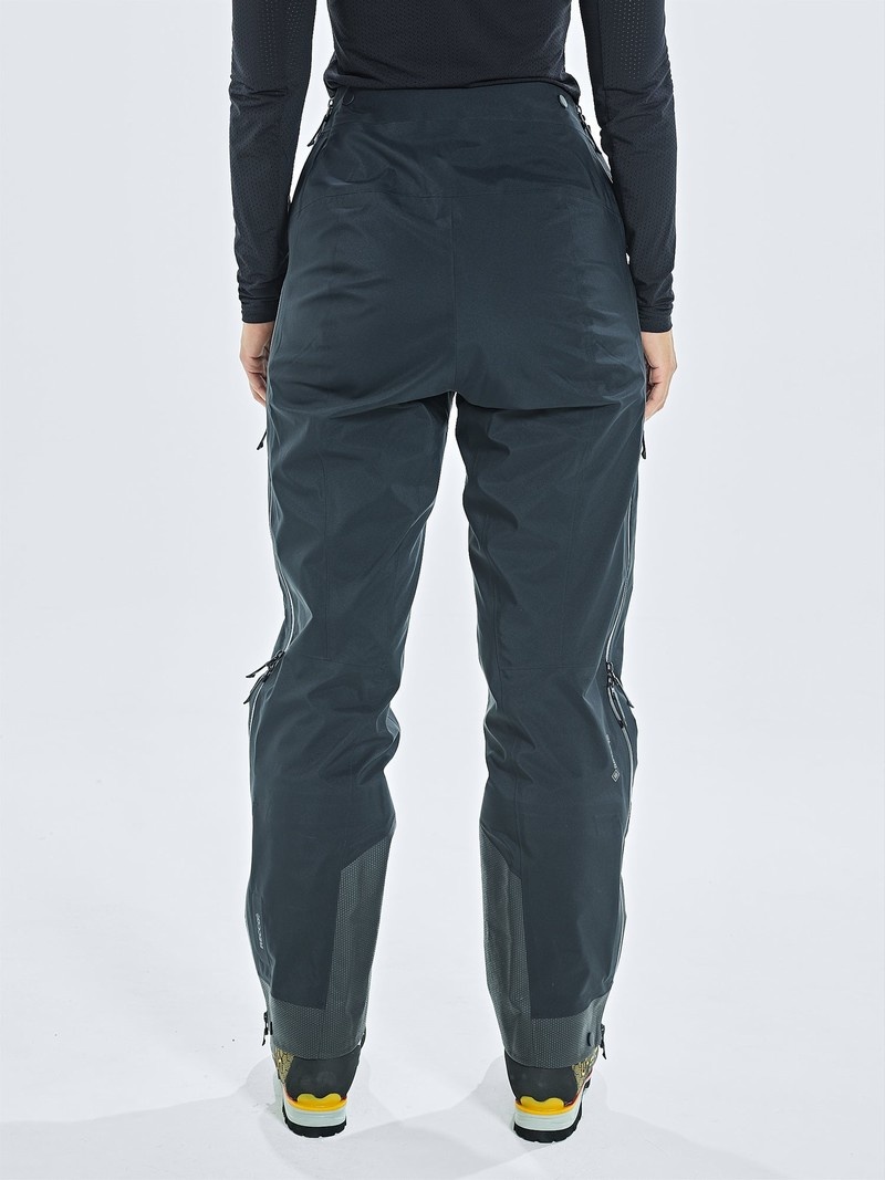 Black Women's Black Yak Thulagi Gore-tex 3l Pro Shell Pants | IA6GS234