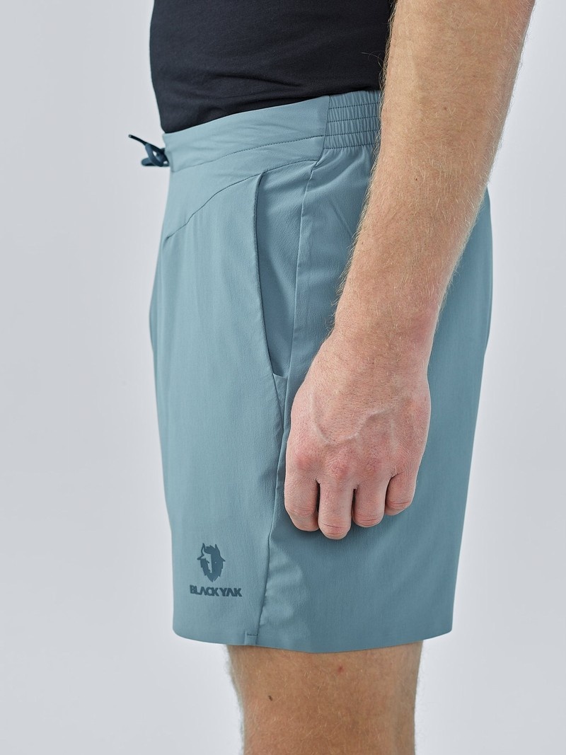 Blue Men's Black Yak Caracu Superlight Outdoor Shorts | UV6BJ551