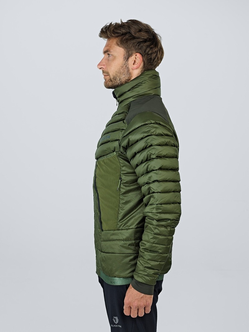 Green Men's Black Yak Bakosi G1 Jackets | TX2YC407