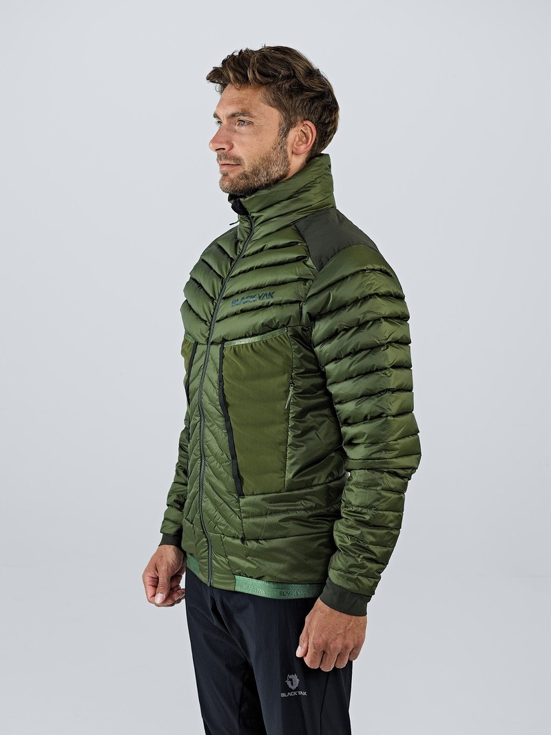 Green Men's Black Yak Bakosi G1 Jackets | TX2YC407