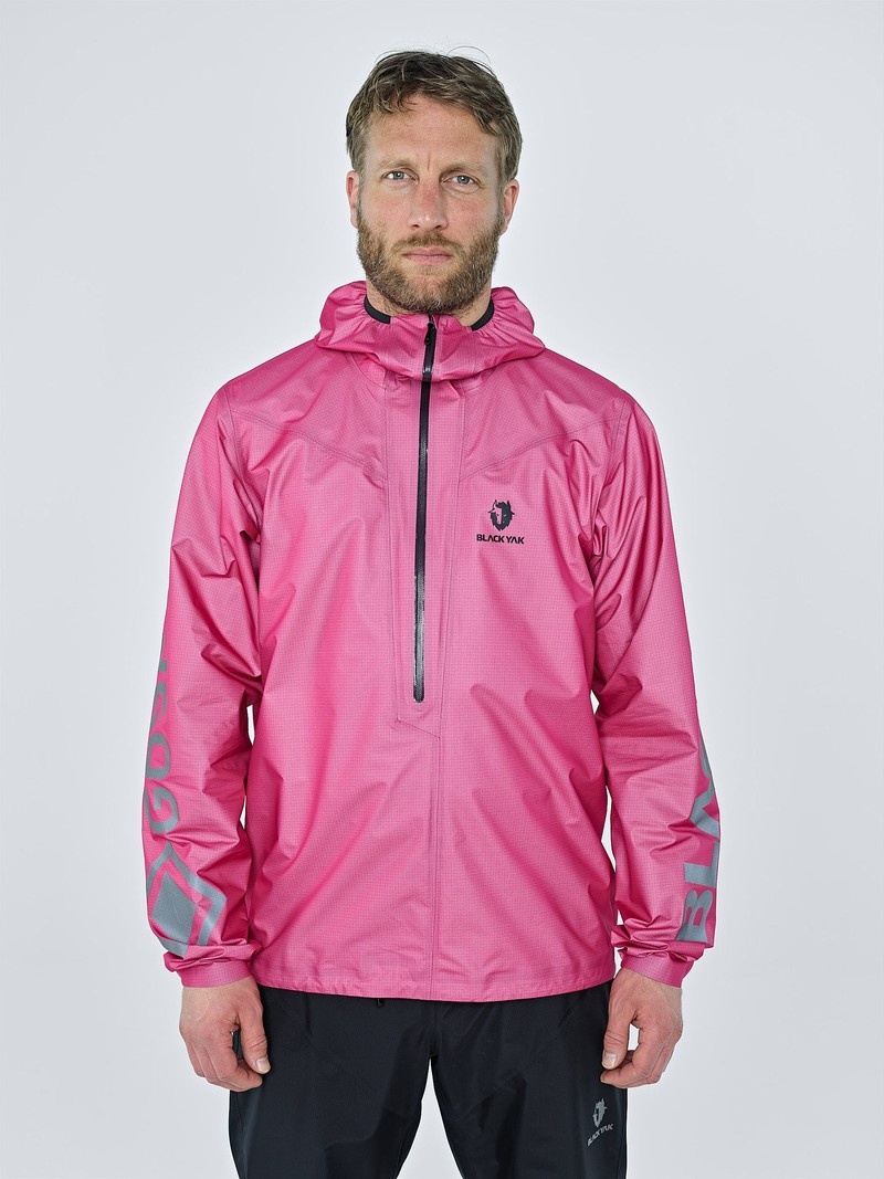 Pink Men\'s Black Yak Javari Gore-tex 3l Active Shell Jackets | CV3NC572