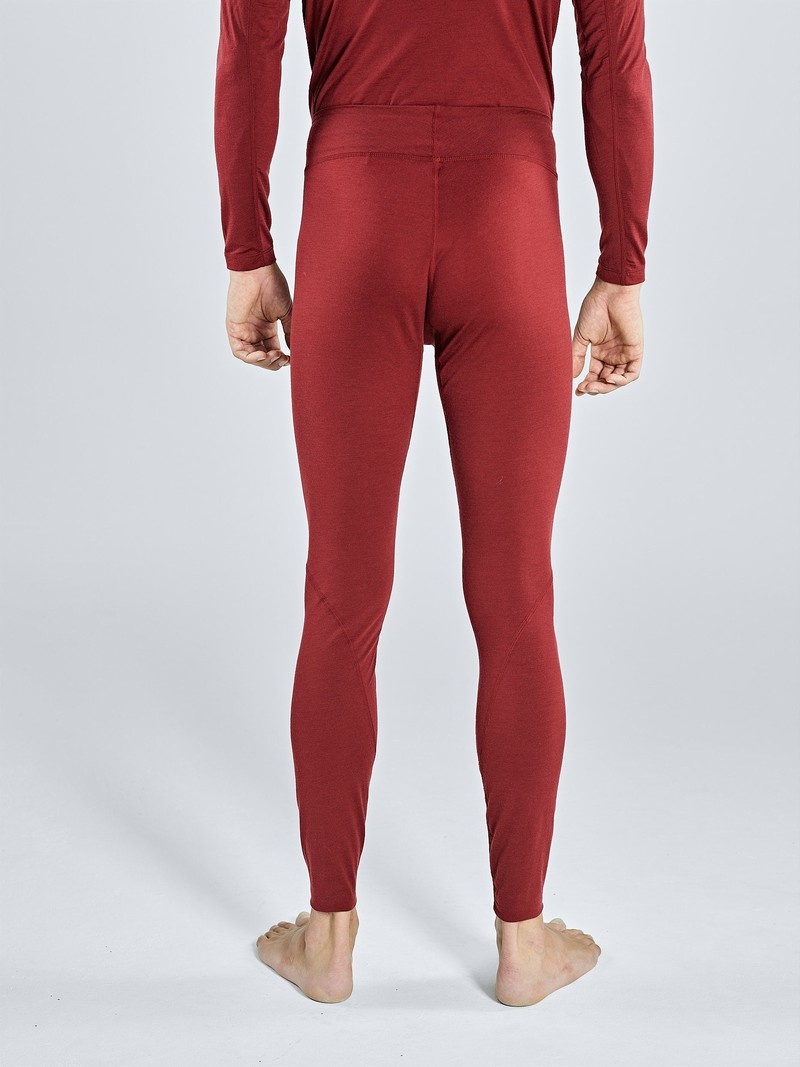 Red Men's Black Yak Gurla Merino Baselayer Tight | YQ9YA923