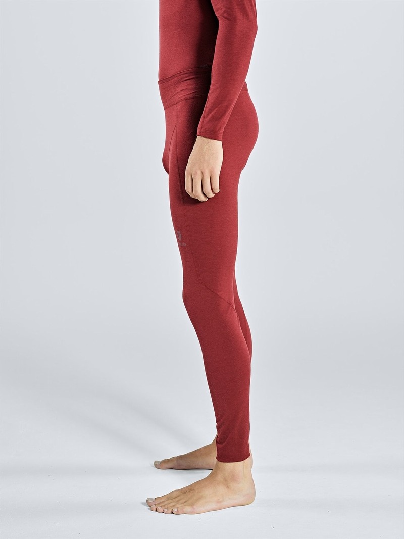 Red Men's Black Yak Gurla Merino Baselayer Tight | YQ9YA923