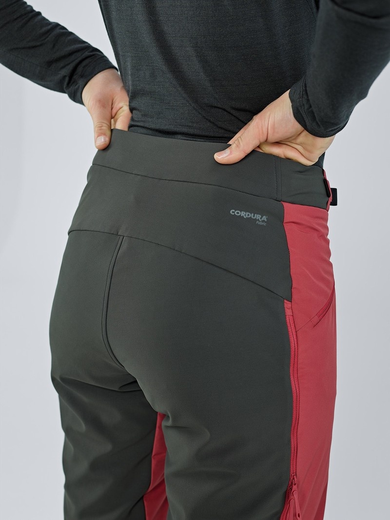 Red Women's Black Yak Saltoro Hybrid Skitouring Pants | MR8EK741