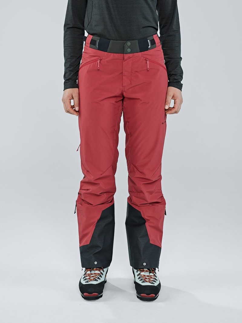 Red Women's Black Yak Saltoro Hybrid Skitouring Pants | MR8EK741