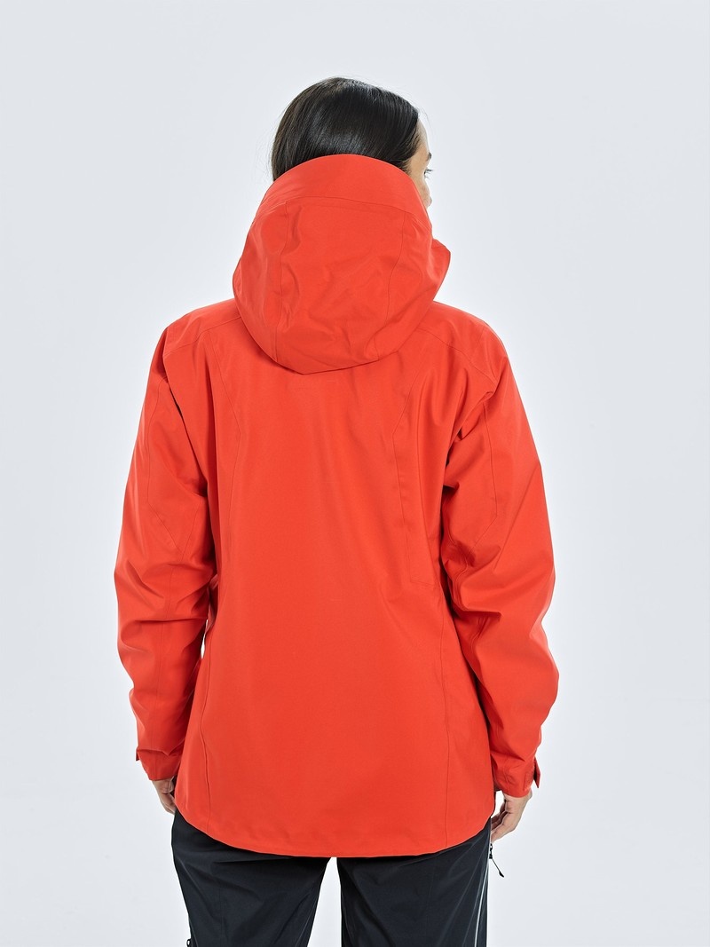 Red Women's Black Yak Thulagi Gore-tex 3l Pro Shell Jackets | NL4TE311